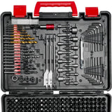 Darrahopens Tools > Other Tools > Drill & Screwdriver Accessories VEVOR Drill Bit Set, 318 Pieces Drill and Driver Bit Set, Screwdriver Bit Set Suitable for Wood Metal Cement Drilling and Screw Driving, Drill Bit Sets Combo Kit Assorted in Organized Carrying Case