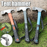 Darrahopens Tools > Other Tools > Hammers Outdoor Camping Hammer Tent Stake Puller Ground Hammer Heavy Duty Camping Tool - Blue