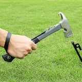 Darrahopens Tools > Other Tools > Hammers Outdoor Camping Hammer Tent Stake Puller Ground Hammer Heavy Duty Camping Tool - Blue