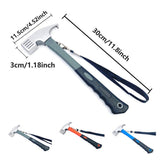 Darrahopens Tools > Other Tools > Hammers Outdoor Camping Hammer Tent Stake Puller Ground Hammer Heavy Duty Camping Tool - Orange