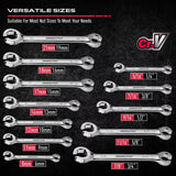 Darrahopens Tools > Other Tools > Hand Tools 12-Piece Flare Nut Spanner Set Teflon Tape Metric & SAE Brake Line Repairing