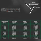 Darrahopens Tools > Other Tools > Hand Tools 14 Piece Metric Combination Spanner Set with Roll Bag 8mm to 24mm Heavy Duty