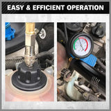Darrahopens Tools > Other Tools > Hand Tools 18PCS Radiator Pressure Tester Coolant Purge Refill Vacuum Cooling System Kit