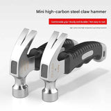 Darrahopens Tools > Other Tools > Hand Tools 2-piece  Mini Claw Hammer and  One 6-inch flathead screwdriver — Chrome Vanadium Steel Bit, Ergonomic Non-Slip Handle — Ideal for Automotive Repair, Machinery Maintenance, Furniture Assembly, and Home DIY Projects