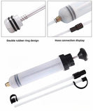 Darrahopens Tools > Other Tools > Hand Tools 200ml Fluid Extractor & Transfer Pump - Manual Oil Syringe with Extension Tubes for Automotive Brake, Gear & Power Steering Fluids - Heavy Duty Suction Tool