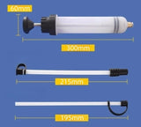 Darrahopens Tools > Other Tools > Hand Tools 200ml Fluid Extractor & Transfer Pump - Manual Oil Syringe with Extension Tubes for Automotive Brake, Gear & Power Steering Fluids - Heavy Duty Suction Tool