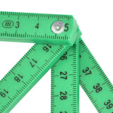 Darrahopens Tools > Other Tools > Hand Tools 2Pcs ABS Folding Ruler Portable 0.5m Foldable Ruler with Key Ring for Carpentry Laying TilesGreen In Australia - Darrahopens