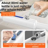 Darrahopens Tools > Other Tools > Hand Tools 3-in-1 Spray Window Squeegee with 30cm Clean-Panel & 115cm Extension Pole - Multi-functional Spray, Scrub & Squeegee Tool with 3 Microfiber Cloths