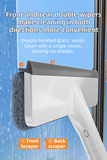 Darrahopens Tools > Other Tools > Hand Tools 3-in-1 Spray Window Squeegee with 35cm Clean-Panel & 115cm Extension Pole - Multi-functional Spray, Scrub & Squeegee Tool with 3 Microfiber Cloths