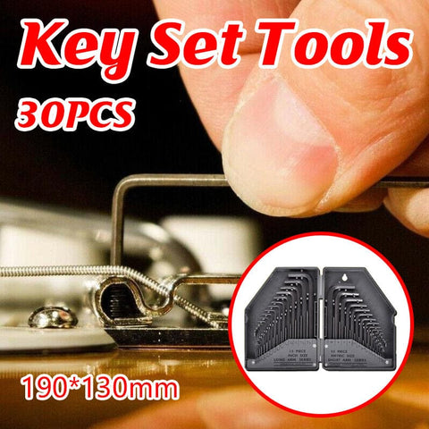 Darrahopens Tools > Other Tools > Hand Tools 30Pcs Hex Key Metric & Imperial Allen Alan Allan Key Set Tools Kit Crv Au Stock