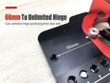 Darrahopens Tools > Other Tools > Hand Tools 35mm Hinge Drilling Positioning Tool: Adjustable Offset and Controllable Depth, Precision Drilling Done in One Step In Australia - Darrahopens
