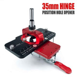 Darrahopens Tools > Other Tools > Hand Tools 35mm Hinge Drilling Positioning Tool: Adjustable Offset and Controllable Depth, Precision Drilling Done in One Step In Australia - Darrahopens
