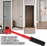Darrahopens Tools > Other Tools > Hand Tools 4-in-1 Door Hinge Adjustment Tool – Heavy-Duty Carbon Steel Wrench with Interchangeable Heads for 14mm/0.55" to 25mm/0.98" Hinges, 153mm/6.02" Length (Red)