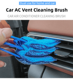 Darrahopens Tools > Other Tools > Hand Tools 4 Pack Green Shutter and Car AC Vent Cleaner Brush with Washable Microfiber Cleaning Cloth – Reusable Window Blind Dust Remover for Air Vent, Car AC Vent, Fan & Narrow Gap