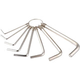 Darrahopens Tools > Other Tools > Hand Tools 8 pcs Practical Metric Hex Allen Key Wrench Set For Repair 1.5/2/2.5/3/3.5/4/5/6Mm (Silver)