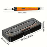 Darrahopens Tools > Other Tools > Hand Tools Blue Portable Cordless Soldering Iron Kit 5V 8W USB Rechargeable - 3 Temperature Settings, Fast Heating Mini Soldering Tool for Circuit Boards, Electronics Repair, Wiring and DIY Projects In Australia - Darrahopens
