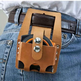 Darrahopens Tools > Other Tools > Hand Tools Carpenter’s Nail Heavy-Duty leather Tool Pouch with tape measure bog for Carpentry Construction Maintenance（Excluding tape measure）