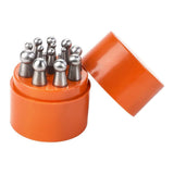 Darrahopens Tools > Other Tools > Hand Tools Doming Block Punch Set Dapping Punches for Shaping Metal Workers Texturizing 15pcs In Australia - Darrahopens