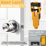 Darrahopens Tools > Other Tools > Hand Tools Door Latch Chisel Positioning Tool: Precise Positioning Without Measurement, Easy Installation With Less Effort/ORANGE In Australia - Darrahopens