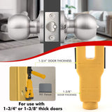 Darrahopens Tools > Other Tools > Hand Tools Door Latch Chisel Positioning Tool: Precise Positioning Without Measurement, Easy Installation With Less Effort/wine red In Australia - Darrahopens