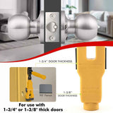 Door Latch Chisel Positioning Tool: Precise Positioning Without Measurement, Easy Installation With Less Effort/YELLOW In Australia - Darrahopens
