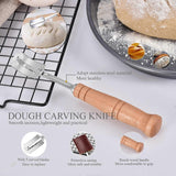 Darrahopens Tools > Other Tools > Hand Tools Dough Whisk Set of 3 - Handcrafted Dough Mixing Tools