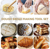 Darrahopens Tools > Other Tools > Hand Tools Dough Whisk Set of 3 - Handcrafted Dough Mixing Tools