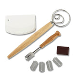 Darrahopens Tools > Other Tools > Hand Tools Dough Whisk Set of 3 - Handcrafted Dough Mixing Tools