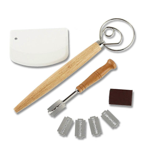 Darrahopens Tools > Other Tools > Hand Tools Dough Whisk Set of 3 - Handcrafted Dough Mixing Tools