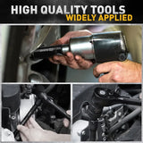Darrahopens Tools > Other Tools > Hand Tools ELEAD 50Pcs 3/8'' Drive Impact Socket Set Deep Socket Metric Ratchet Adapter