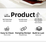 Darrahopens Tools > Other Tools > Hand Tools Extra Large white high-quality Heat Resistant Bowl Clip, Wide Angle Non-Slip Hot Dish Gripper Tongs for Kitchen Steamer Cooking In Australia - Darrahopens