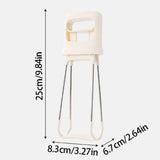 Darrahopens Tools > Other Tools > Hand Tools Extra Large white high-quality Heat Resistant Bowl Clip, Wide Angle Non-Slip Hot Dish Gripper Tongs for Kitchen Steamer Cooking In Australia - Darrahopens