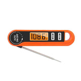 Darrahopens Tools > Other Tools > Hand Tools Foldable Digital Meat Thermometer, IPX5 Waterproof Fast Read with Backlight ℃/℉ Switch for Kitchen, BBQ, Baking