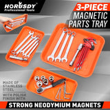 Darrahopens Tools > Other Tools > Hand Tools HORUSDY 3Pcs Magnetic Parts Tray Set Small Parts Tool Organization Non Slip