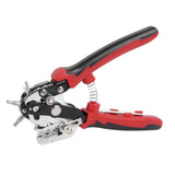 Darrahopens Tools > Other Tools > Hand Tools Leather Hole Puncher Punch Plier for Belts Watch Bands Handbag Straps Fabric DIY Home Craft Projects Multi Hole Sizes Make In Australia - Darrahopens