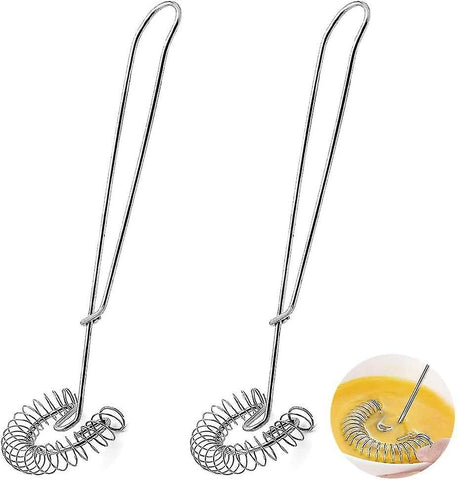 Darrahopens Tools > Other Tools > Hand Tools Magic Spiral Whisk Set - Stainless Steel Mixing and Whipping Tools (2pcs)