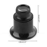 Darrahopens Tools > Other Tools > Hand Tools Magnifying Glasses, 20X Magnification Watchmaking Tool Magnifier Loupe Magnifier Set For Watching Jewelry Repair