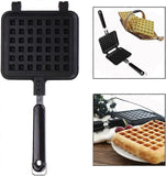 Darrahopens Tools > Other Tools > Hand Tools Manual Aluminum Waffle Maker - Handheld Waffle Cooker with Non-Stick Coating and Handle