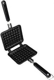 Darrahopens Tools > Other Tools > Hand Tools Manual Aluminum Waffle Maker - Handheld Waffle Cooker with Non-Stick Coating and Handle