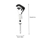 Darrahopens Tools > Other Tools > Hand Tools Micro Stubby Self-Adjusting Wrench, Ergonomic Short Handle Design Micro Stubby Wrench - Self Adjusting Pipe Vise Tool,