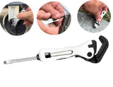 Darrahopens Tools > Other Tools > Hand Tools Micro Stubby Self-Adjusting Wrench, Ergonomic Short Handle Design Micro Stubby Wrench - Self Adjusting Pipe Vise Tool,