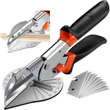 Darrahopens Tools > Other Tools > Hand Tools Multi-Angle Cutting Shear, Woodworking Precision Tool, 135-Degree Adjustable, Imported Steel, DIY & Trim Finishing Tool