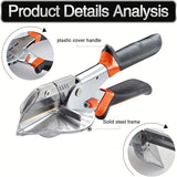 Darrahopens Tools > Other Tools > Hand Tools Multi-Angle Cutting Shear, Woodworking Precision Tool, 135-Degree Adjustable, Imported Steel, DIY & Trim Finishing Tool