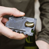 Darrahopens Tools > Other Tools > Hand Tools Multi Tool,18 In 1 Multifunction Card Tool Holder Stainless Steel Multi-Tools Pocket Tools Gadget Bottle Opener Men