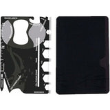 Darrahopens Tools > Other Tools > Hand Tools Multi Tool,18 In 1 Multifunction Card Tool Holder Stainless Steel Multi-Tools Pocket Tools Gadget Bottle Opener Men