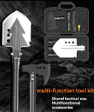 Darrahopens Tools > Other Tools > Hand Tools multifunctional entrenching shovel, axe set, outdoor camping, folding shovel, vehicle mounted tool, emergency kit, Australian outback, hiking tool, digging axe, bushcraft gear - Black - Size 7SD14-25JD In Australia - Darrahopens