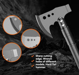 Darrahopens Tools > Other Tools > Hand Tools multifunctional entrenching shovel, axe set, outdoor camping, folding shovel, vehicle mounted tool, emergency kit, Australian outback, hiking tool, digging axe, bushcraft gear - Black - Size 7SD14-25JD In Australia - Darrahopens