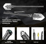 Darrahopens Tools > Other Tools > Hand Tools multifunctional entrenching shovel, axe set, outdoor camping, folding shovel, vehicle mounted tool, emergency kit, Australian outback, hiking tool, digging axe, bushcraft gear - Black - Size 7SD14-25JD In Australia - Darrahopens