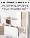 Darrahopens Tools > Other Tools > Hand Tools One Pair Magnetic Double-Sided Window Cleaner for 3-10mm Glass - Professional Glass Scrubber with 8X Strong Suction Power & Safety Rope