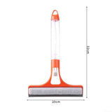Darrahopens Tools > Other Tools > Hand Tools Orange 2-in-1 for  Window Squeegee with Built-in Sprayer, Silicone Glass Cleaner Scraper with Sponge Wiper Shower Mirrors Cars, Streak- Cleaning Tool. In Australia - Darrahopens